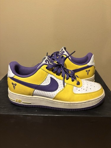 Nike Kobe Bryant Air Force 1 Talla 7 GS 09 (sin caja viene en un reemplazo aleatorio - Imagen 2 de 5