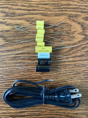 Rebuild Kit for Sprague Tel-Ohmike TO-4 Capacitor Tester Full Recap Instructions