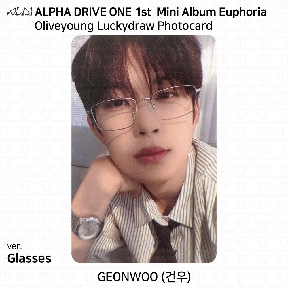 Alpha Drive One ALD1 1st Mini Euphoria OliveYoung Online LuckyDraw