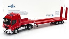 Eligor 1/43 IVECO Stralis 480XP Flatbed Trailer Diecast Model 2018
