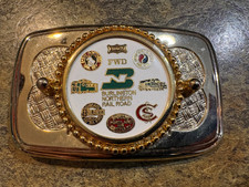 Burlington Northern Spokane Portland Seattle Chicago Burlington Belt Buckle