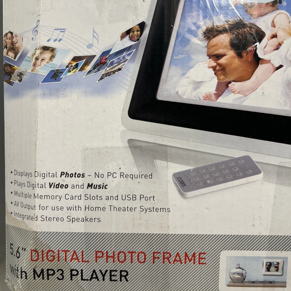 Coby DP-557 5.6" Digital Picture Frame - Image 3 of 3