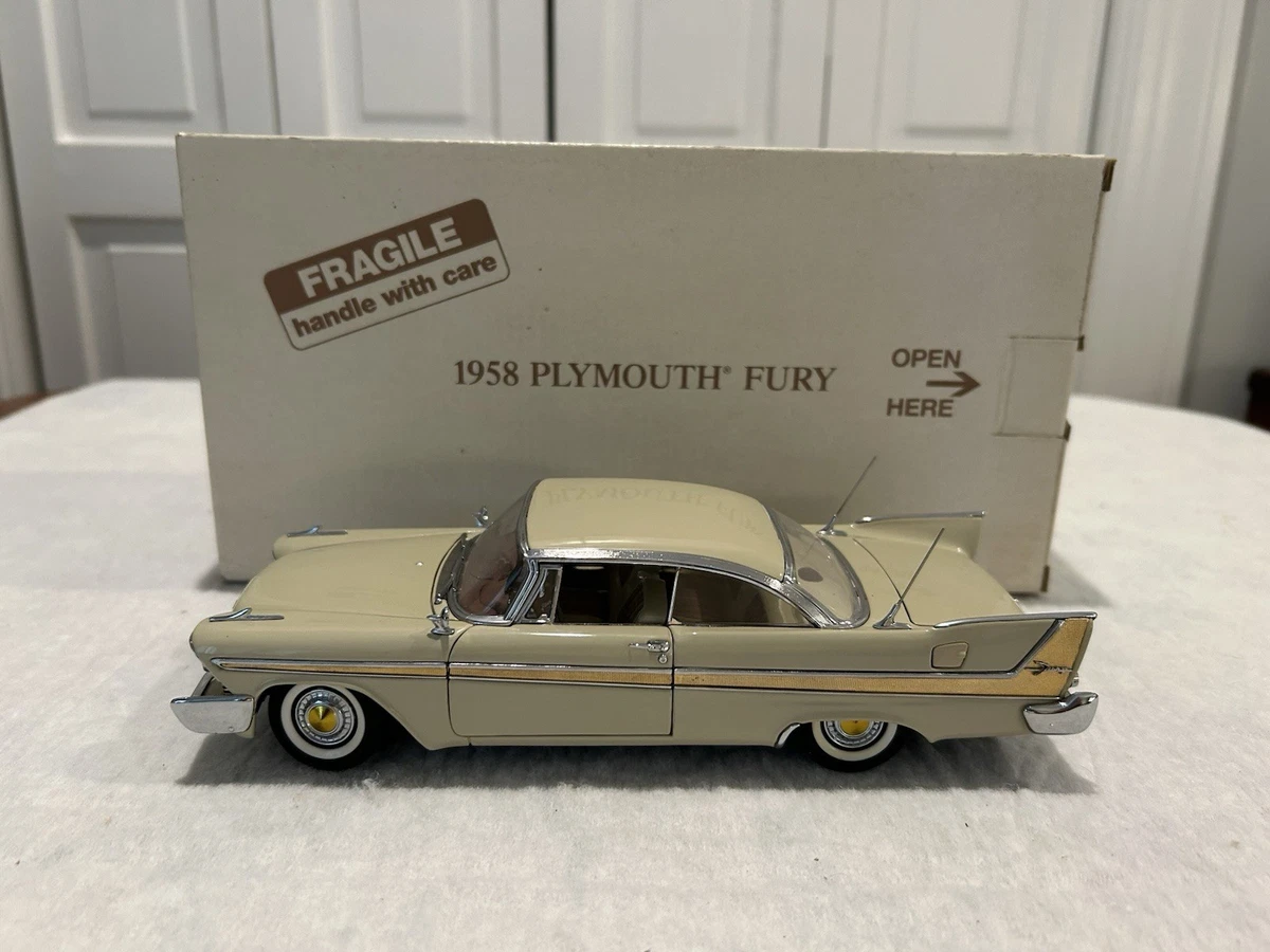 Danbury Mint Plymouth Fury Contemporary Manufacture Diecast Cars