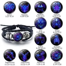 Zodiac Sign Spirit Bracelet Manifest Your Desires The Desire Horoscope Gift 2025