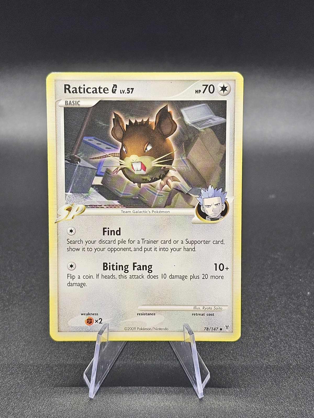 Raticate G LV.57 78/147 Platinum Supreme Victors Uncommon English Pokémon TCG