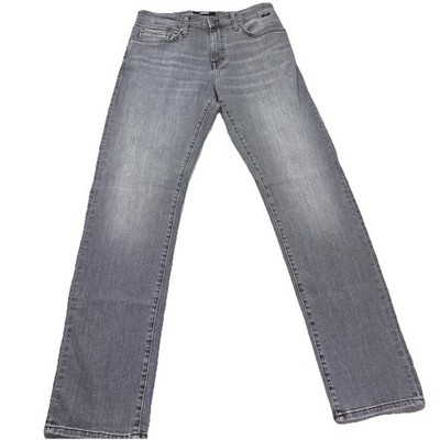 Mavi Jeans Mens 31x34 Gray Zach Straight Leg Mid Rise Stretch Preppy Denim EUC!