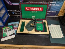 Spears Games Scrabble Original Board Game Classic 1988 Word Game - Complete
