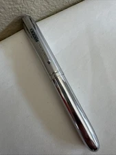 Vtg Burgess USA Doctor Optometrist 5” Chrome Pen Light Parts Only