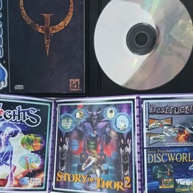 SEGA Quake Sega Saturn PAL (1996) Shooter, Manual Included