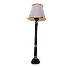 1/12 Scale Dollhouse Floor Lamp Battery Operated Cordless LED Mini Floor N