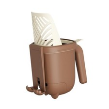 IEUDNS Cat Litter Scoop with Bag Dispenser, Sifter  Trash Container for Cats