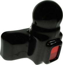 Maypole Black PVC Towball Cover with Red Reflector Fits Flange Style 50 Mm Towba