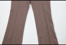 Vintage 70s 30x32 Houndstooth Wide Leg Pants