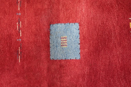 Tapis Gabbeh Persan Vintage Fait Main – Années 1970 – 143 x 202 cm – Rug - Picture 4 of 11