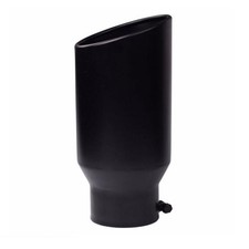 Diesel Stainless Steel Bolt On Exhaust Tip 5 Inlet 7 Outlet 15 Long Black