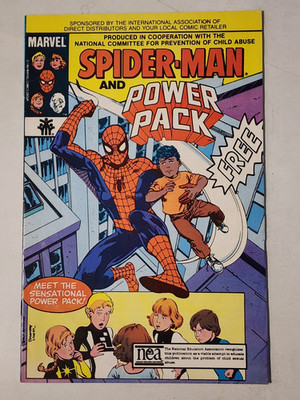 Spider-Man and Power Pack #1 National Committee For Prevention of Child Abuse