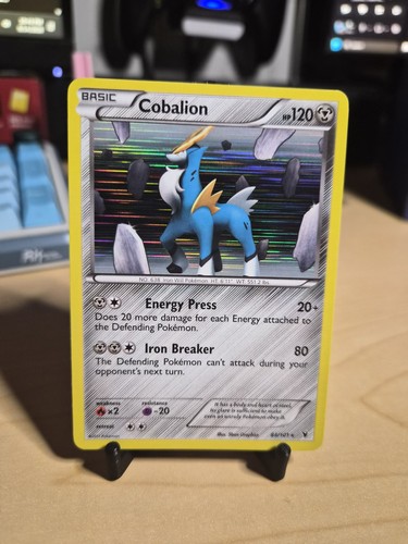 Cobalion Holo 84/101 Noble Victories Pokemon TCG