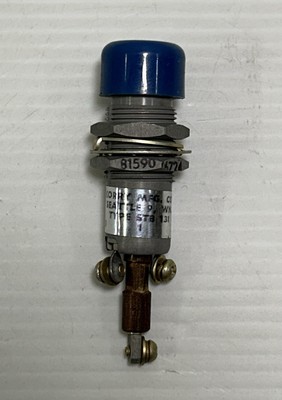 Vintage NOS Korry Electronics Indicator Light Type STB 131 - Blue