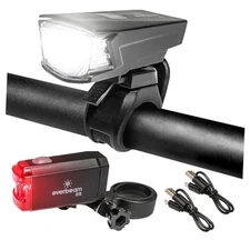  Bike Lights Front and Back LED Bike Light Set. StVZO E9 Bike Light Set