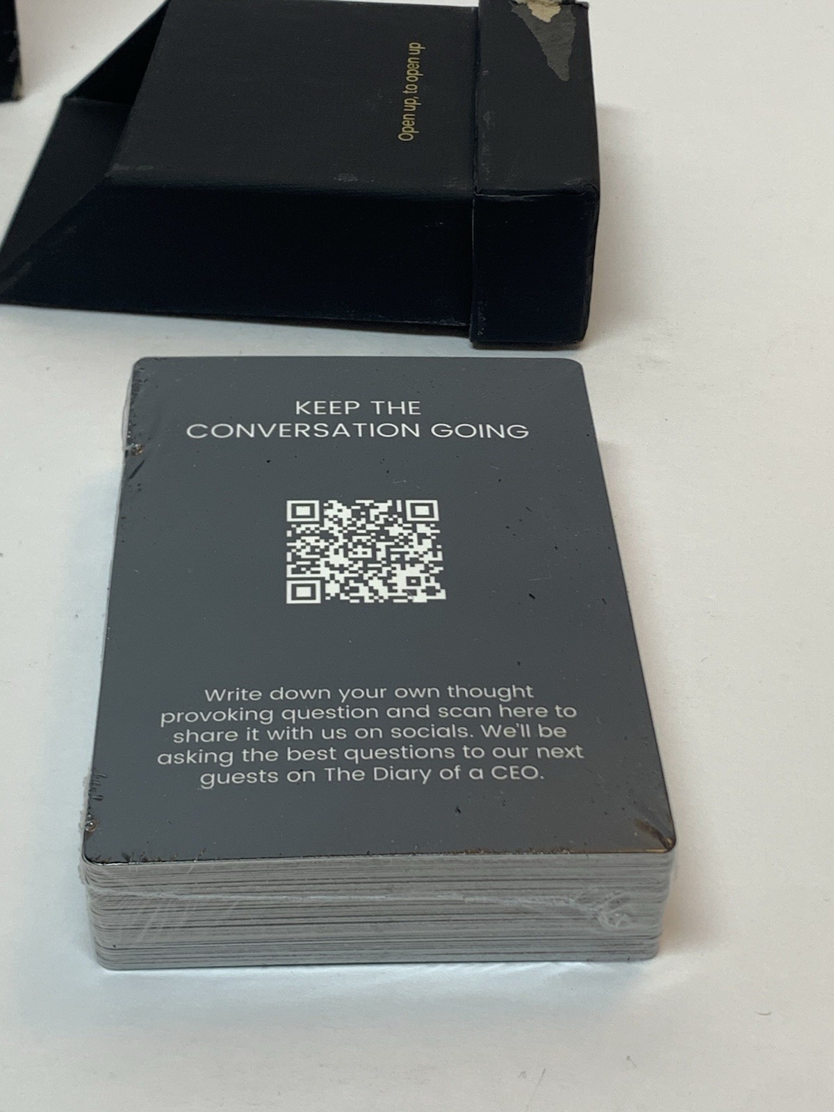 The Diary Of A CEO Conversation Cards Steven Bartlett 2023 ~ New, Box Damage thumbnail 4