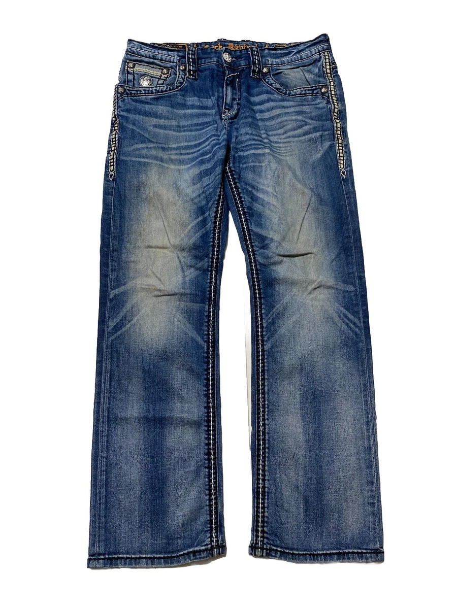 Rock Revival Rock Jeans for Men for sale - eBay