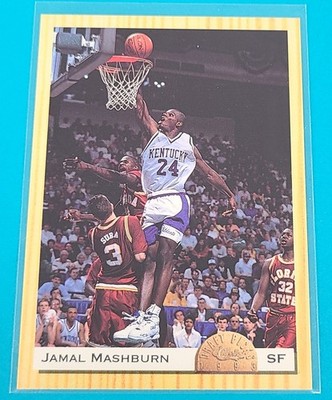 1993 Classic Draft Picks #3 Jamal Mashburn BASKETBALL Card C7