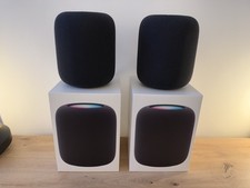 Apple HomePod 2 Mitternacht Stereopaar inkl. OVP in einwandfreiem Zustand
