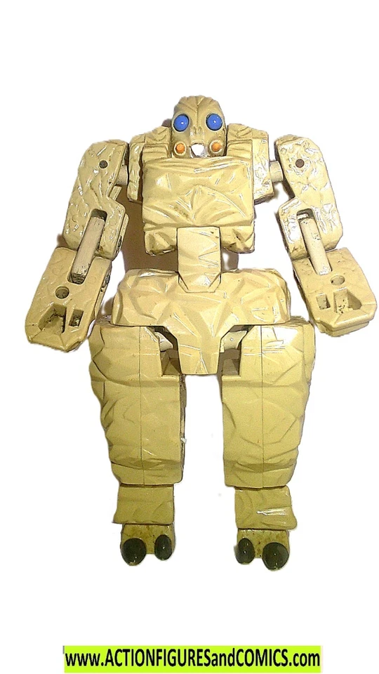 Gobots PULVERIZE vintage 1986 rocklords transformers 1985 Pulver eyes ize - Image 2 of 3