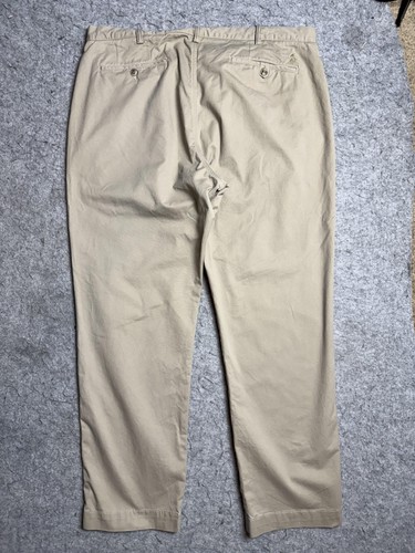 Polo Ralph Lauren Pants Mens 40x32 Khaki Stretch Straight Fit Chino Classic - Picture 3 of 13