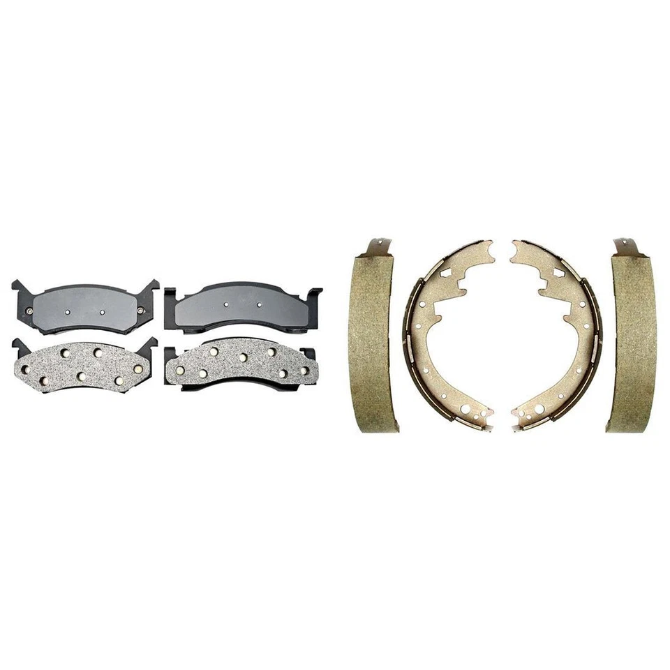 Element3 Front Metallic Brake Pads & Rear Shoes For 1974 Dodge W100 Pickup - Image 4 of 4