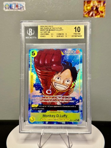 Monkey.D.Luffy (Parallel) graded BGS 10 for sale on eBay