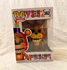 New ListingFunko Pop! Games Five Nights at Freddy's Rockstar Freddy #362 Box Damaged