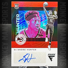 2019-20 Chronicles Flux - De'Andre Hunter Rookie RC AUTO - #RF-DAH RED HAWKS