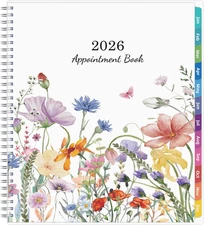 2026 Appointment Book January - December 2026, Appointment Planner Weekly 