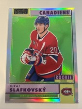 2022-23 O-Pee-Chee Platinum - Retro Rookies Juraj Slafkovsky #R-99 Rainbow (RC)