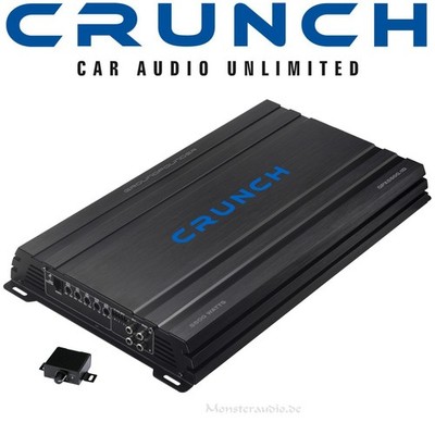 Crunch 5500 Watt Digital Verstärker GPX-5500.1D 1-Kanal Auto Endstufe Subwoofer