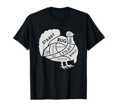 Turkey Thanksgiving Costume Parts Grill Gobble T-Shirtfrom JP