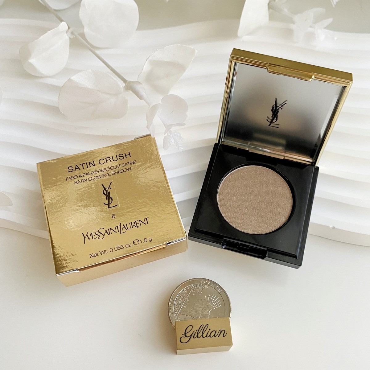 YVES SAINT LAURENT YSL Satin Crush Powder Eyeshadow # 6