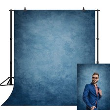 5x7 Ft Retro Abstract Light Blue Portrait Backdrop Photo Background SCO183A