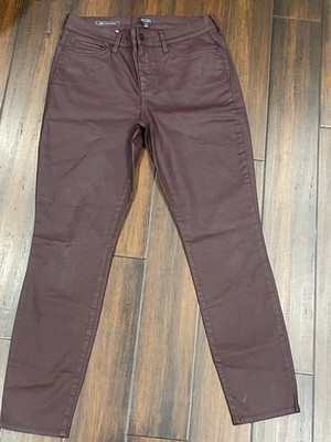 NWT NYDJ Women s Pants Size 10 AMI Skinny Ankle Red Lift Tuck Technology