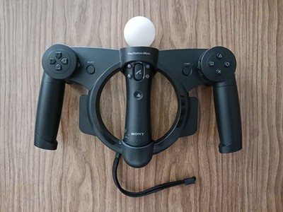 Sony PlayStation Move PS3 Racing Wheel & Controller Remote PlayStation 3