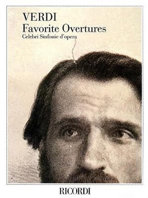 Verdi Favorite Overtures: Celebri Sinfonie D'Opera by G. Verdi (English) Paperba
