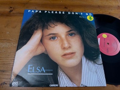 12'' ITALIEN 1987 Elsa - Papa Please Don't Go -- SEHR SELTEN