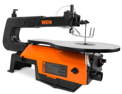 Scroll Saw 16 inch Variable Speed Easy Access Blade Changes WEN 3922