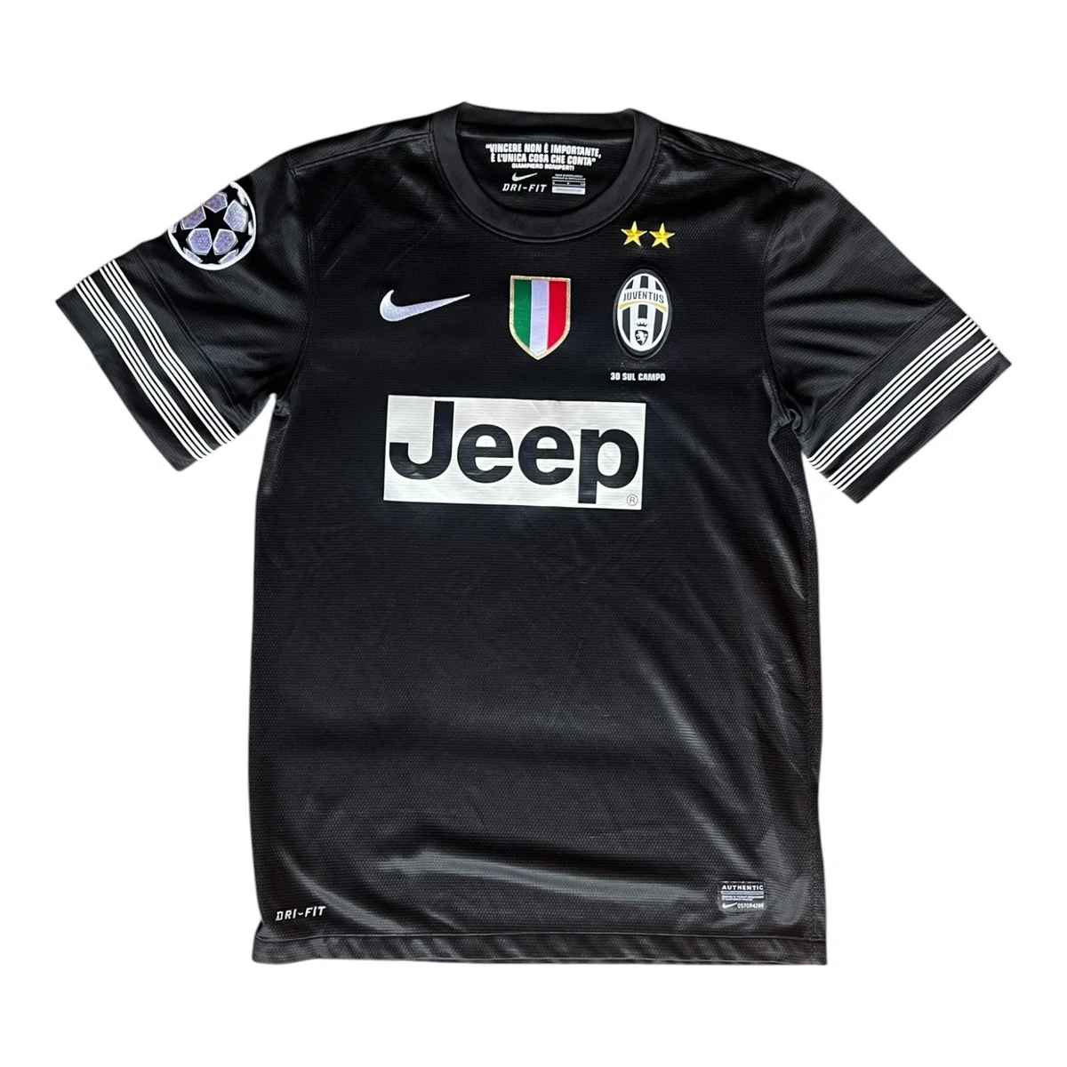 Nike Juventus Black International Club Soccer Fan Apparel and