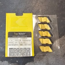 Qty 5 Kennametal NG 4189LK NG4189LK 4834592 KC850 Carbide Grooving Inserts