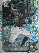 2022 Bowman Chrome #BCP-241 Pedro Pineda Prospects Black and White Mini-Diamond