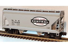 LIONEL NEW YORK CENTRAL 2 BAY ACF CENTERFLOW HOPPER CAR 6-17009! “STD.” O SCALE