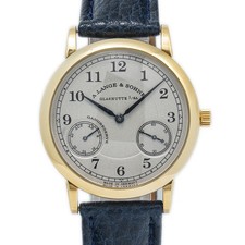 A.Lange & Sohne 221.021 1815 Up Down W/Archives18k Yellow Gold Manual Watch 36mm 2