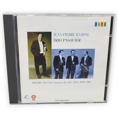 Jean Pierre Rampal Trio Pasquier Mozart The Flute Quartets KV 285 285a 285b CD